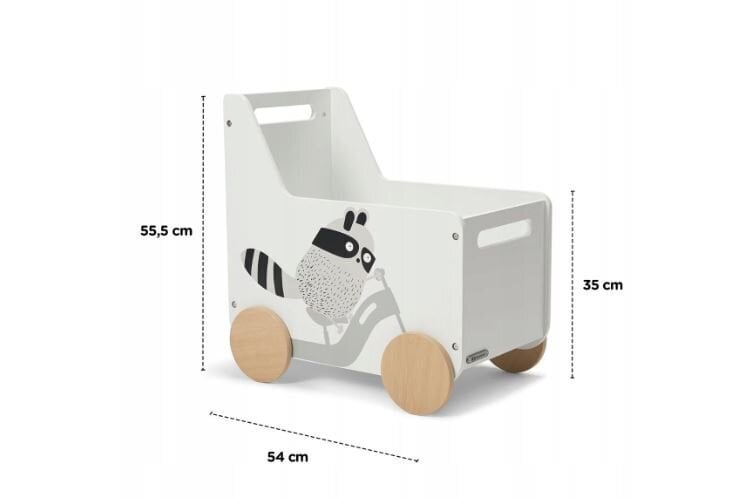 Pesukarhu laatikko leluille, 35x55,5 cm hinta ja tiedot | Säilytyslaatikot ja -korit | hobbyhall.fi