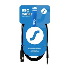 SSQ XLR/6,3mm, 5m hinta ja tiedot | Kaapelit ja adapterit | hobbyhall.fi