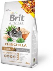 Brit Animals Chinchilla täysrehu chinchilloille 300g hinta ja tiedot | Brit Pieneläimet | hobbyhall.fi