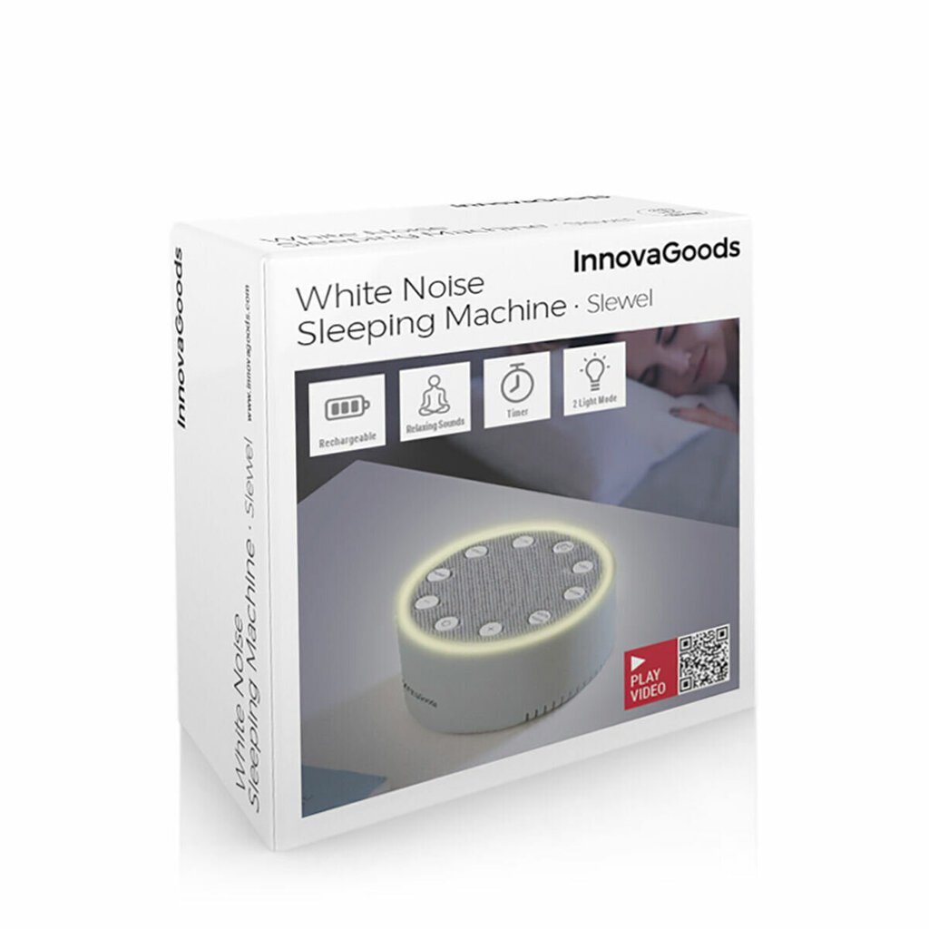 White noise kone nukkumiseen Slewel InnovaGoods hinta ja tiedot | Hierontatuotteet | hobbyhall.fi