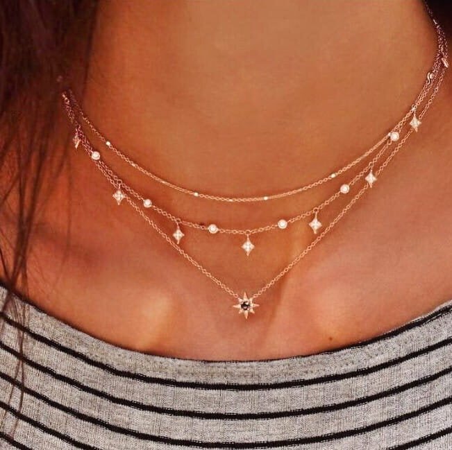 Ketju kaulakoru ZARKA Kaulakoru Choker hinta ja tiedot | Korvakorut | hobbyhall.fi