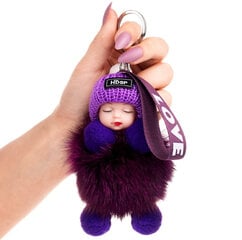 Pompom doll love doll avaimenperä kukkaron avaimille hinta ja tiedot | Korvakorut | hobbyhall.fi