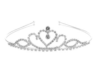 Hiusten Tiara Koristekruunu Tiara Diadem Koriste hinta ja tiedot | Korvakorut | hobbyhall.fi