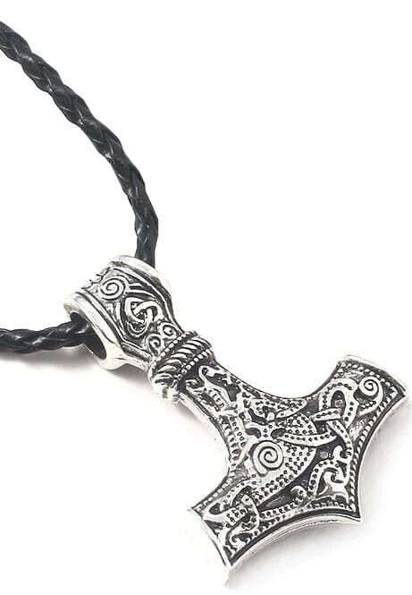 Miesten Silver Hammer kaulakoru THOR MJOLNIR CELTIC hinta ja tiedot | Korvakorut | hobbyhall.fi