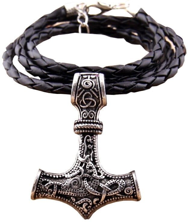 Miesten Silver Hammer kaulakoru THOR MJOLNIR CELTIC hinta ja tiedot | Korvakorut | hobbyhall.fi