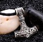 Miesten Silver Hammer kaulakoru THOR MJOLNIR CELTIC hinta ja tiedot | Korvakorut | hobbyhall.fi