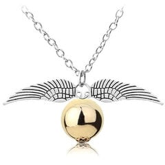 HARRY POTTER Golden Snitch Wings -kaulakoru hinta ja tiedot | Korvakorut | hobbyhall.fi