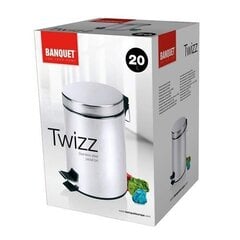 BANKETTI roskakori TWIZZ, 20l hinta ja tiedot | Roska-astiat | hobbyhall.fi