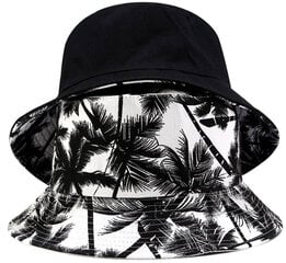 BUCKET HAT, kaksipuolinen KALASTUShattu, palmuja hinta ja tiedot | Miesten hatut, huivit ja käsineet | hobbyhall.fi