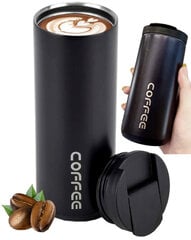 Thermo muki 400 ml COFFEE, vuotamaton kahvitermos hinta ja tiedot | Termoskannut ja termosmukit | hobbyhall.fi