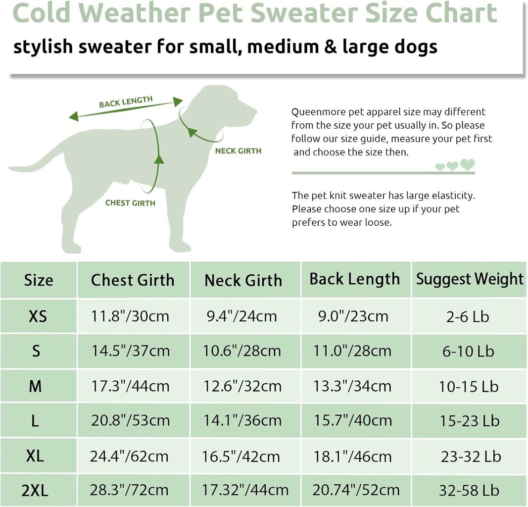 Koiran neulepusero, kaapelineule kylmään keliin, klassiset paksut ja lämpimät vaatteet chihuahualle, bulldogille, mäyräkoiralle, mopsille, yorkielle (vihreä) hinta ja tiedot | Koiran vaatteet | hobbyhall.fi