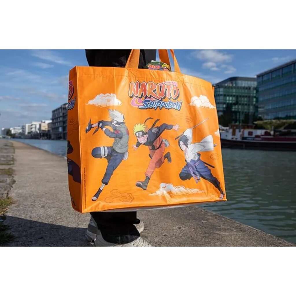 Anime ostoskassi Konix Naruto Shippuden 40x45x20cm, oranssi hinta ja tiedot | Pelien oheistuotteet | hobbyhall.fi