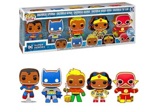 FUNKO DC SUPER HEROES Piparkakku 5pakkaus 66450 hinta ja tiedot | Pelien oheistuotteet | hobbyhall.fi