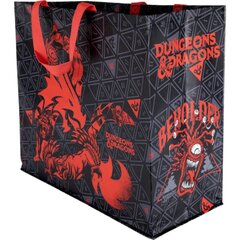 Konix ostoskassi Dungeons & Dragons hirviösuunnittelulla 40x45x20cm musta-punainen hinta ja tiedot | Pelien oheistuotteet | hobbyhall.fi