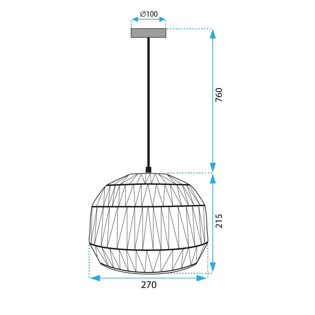 APP1292-1CP RUSKEA LAMPPU hinta ja tiedot | Riippuvalaisimet | hobbyhall.fi