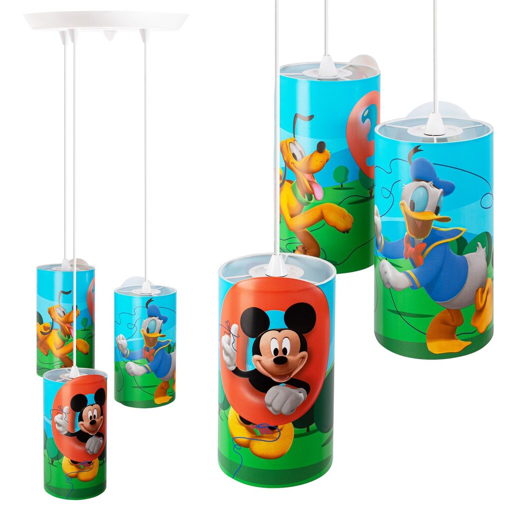 DISNEY MICKEY CLUB III LAMPPU 4639 hinta ja tiedot | Lastenhuoneen valaisimet | hobbyhall.fi