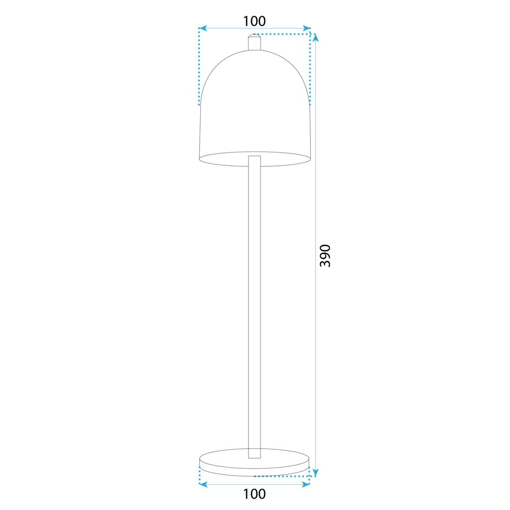 APP1357-T KULLAVALAISIN hinta ja tiedot | Pöytävalaisimet | hobbyhall.fi