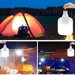 '80w/180w/320w/450w kannettava usb-ladattava led-turvavalo' hinta ja tiedot | Taskulamput ja valonheittimet | hobbyhall.fi