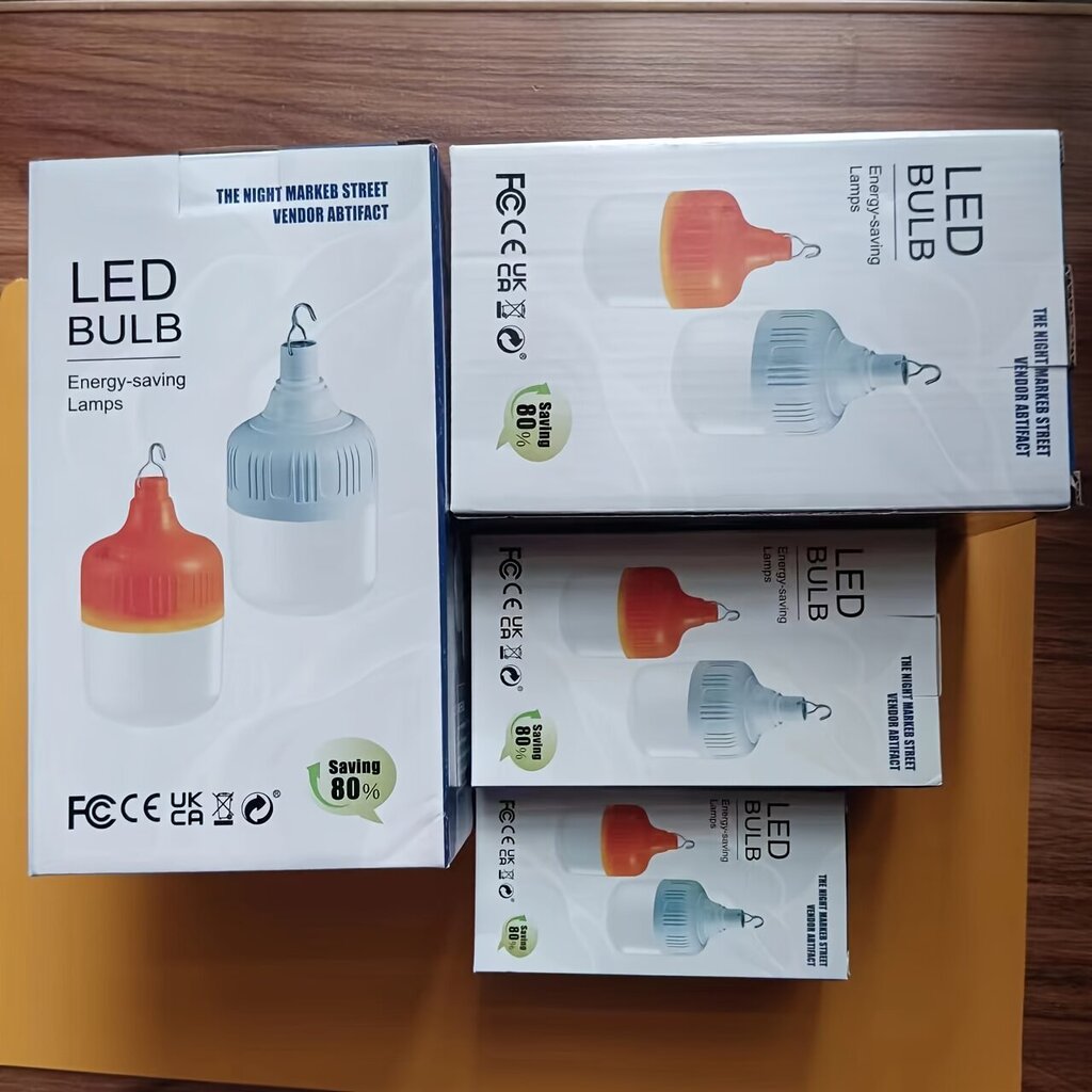 '80w/180w/320w/450w kannettava usb-ladattava led-turvavalo' hinta ja tiedot | Taskulamput ja valonheittimet | hobbyhall.fi