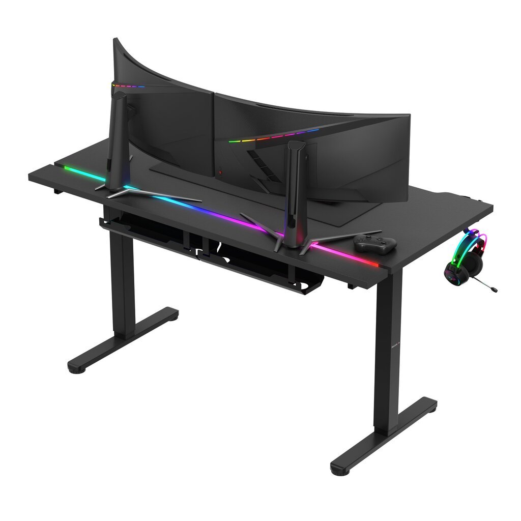 Desk Hero 8.7 RGB hinta ja tiedot | Tietokonepöydät ja työpöydät | hobbyhall.fi