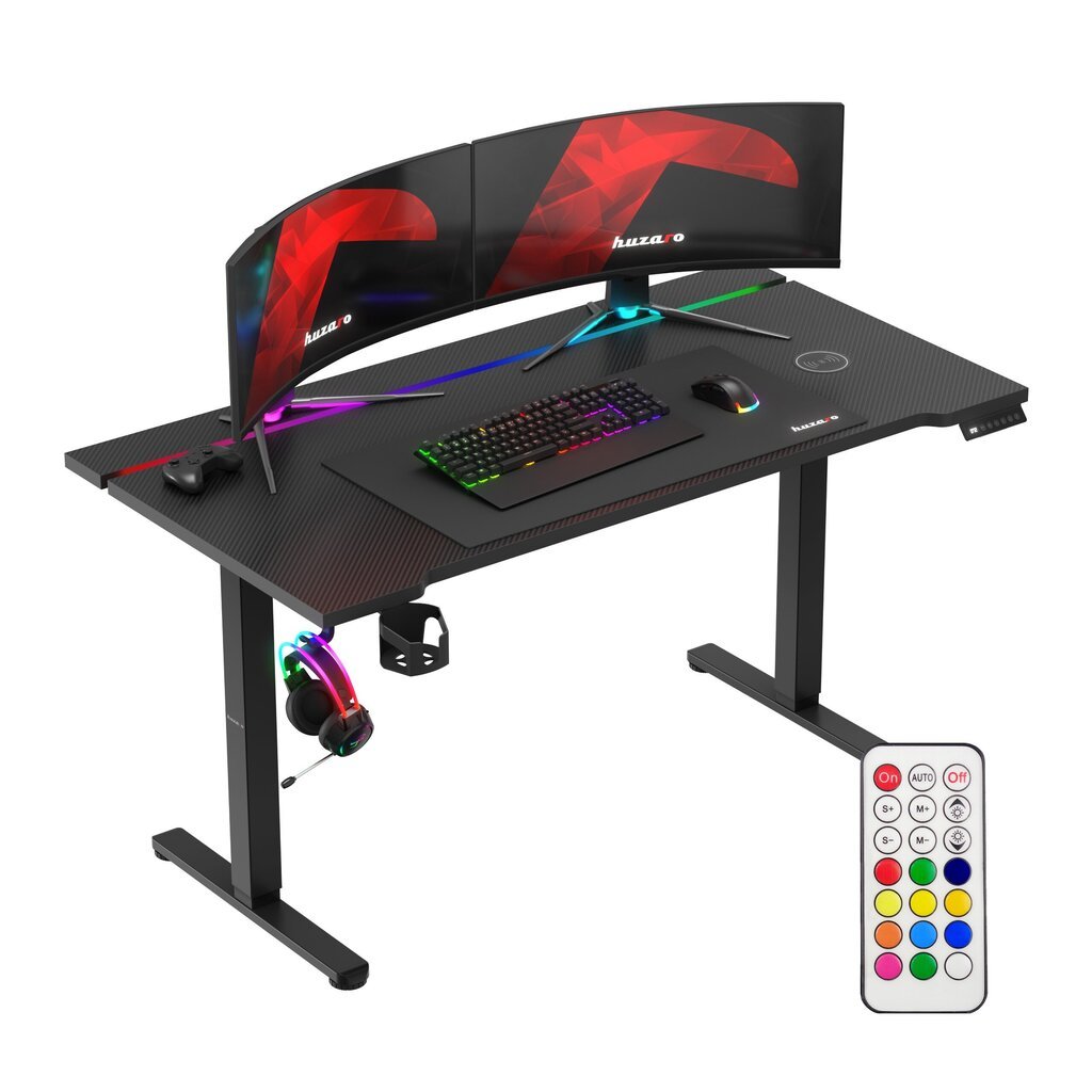 Desk Hero 8.7 RGB hinta ja tiedot | Tietokonepöydät ja työpöydät | hobbyhall.fi