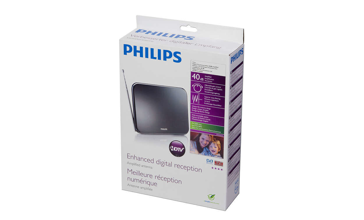 Philips SDV 6224 hinta ja tiedot | TV-antennit | hobbyhall.fi