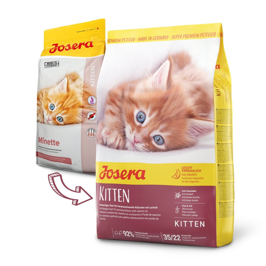 Kuivaruoka kissanpennuille Josera Kitten, kg | hobbyhall.fi