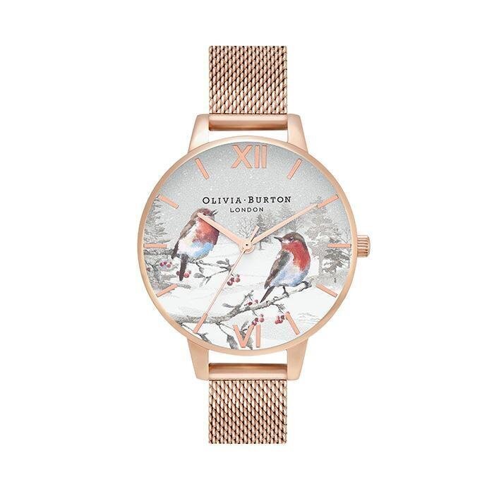 Olivia Burton Winter Wonderland naisten rannekello hinta ja tiedot | Naisten kellot | hobbyhall.fi