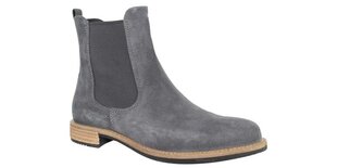 Naisten ECCO SARTORELLE 25 harmaa nahkaiset slip-on saappaat hinta ja tiedot | Naisten saappaat | hobbyhall.fi