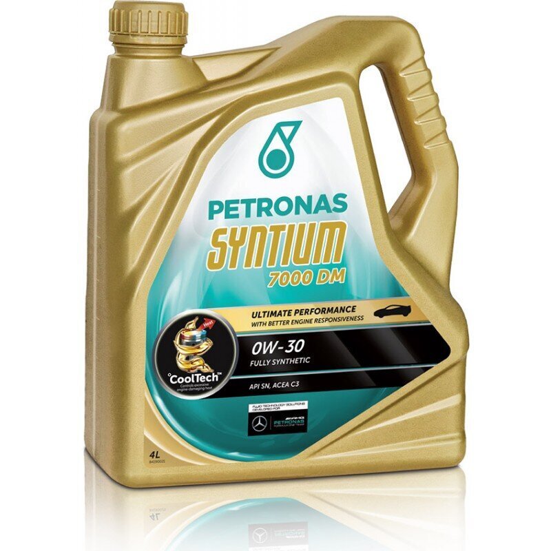 Petronas Syntium 7000 DM 0W-30 moottoriöljy, 4L hinta ja tiedot | Moottoriöljyt | hobbyhall.fi