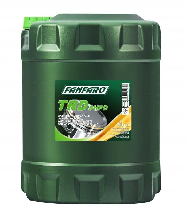 Fanfaro TRD SAE 15W-40, 10L hinta ja tiedot | Moottoriöljyt | hobbyhall.fi