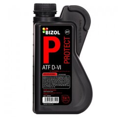 Öljy BIZOL Protect ATF D-VI 1 ltr (27310) hinta ja tiedot | Voiteluöljyt ja -nesteet | hobbyhall.fi