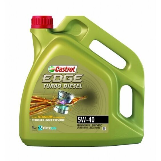 Moottoriöljy CASTROL EDGE 5W40 TD 4L hinta ja tiedot | Moottoriöljyt | hobbyhall.fi