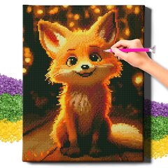 Diamond Mosaic 5D Diamond Painting Oh Art! Kettu, 30x40 cm hinta ja tiedot | Timanttimaalaukset | hobbyhall.fi