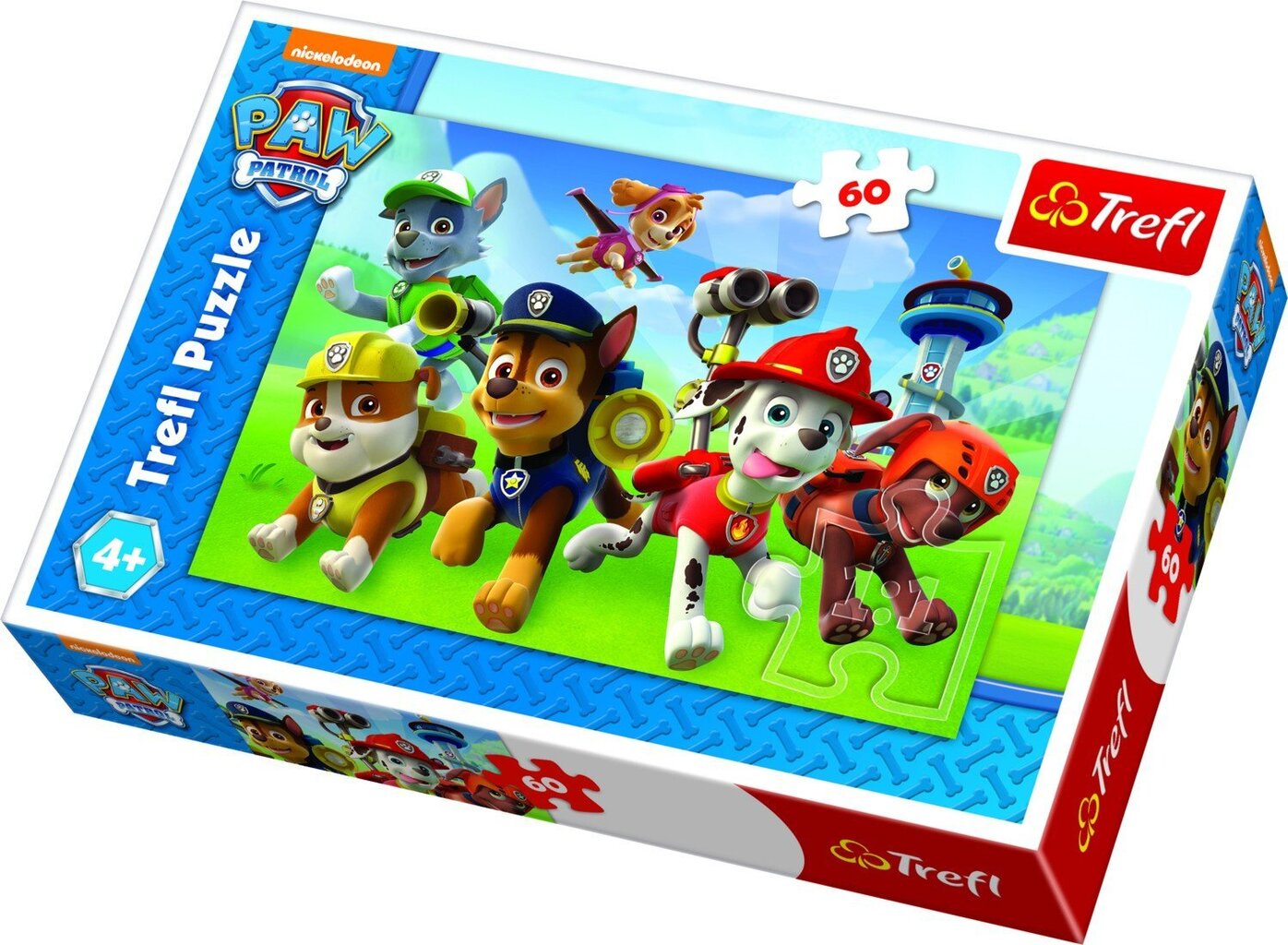 TREFL Paw Patrol (Ryhmä Hau) Palapeli Paw Patrol (Ryhmä Hau), 60 palaa hinta ja tiedot | Palapelit | hobbyhall.fi