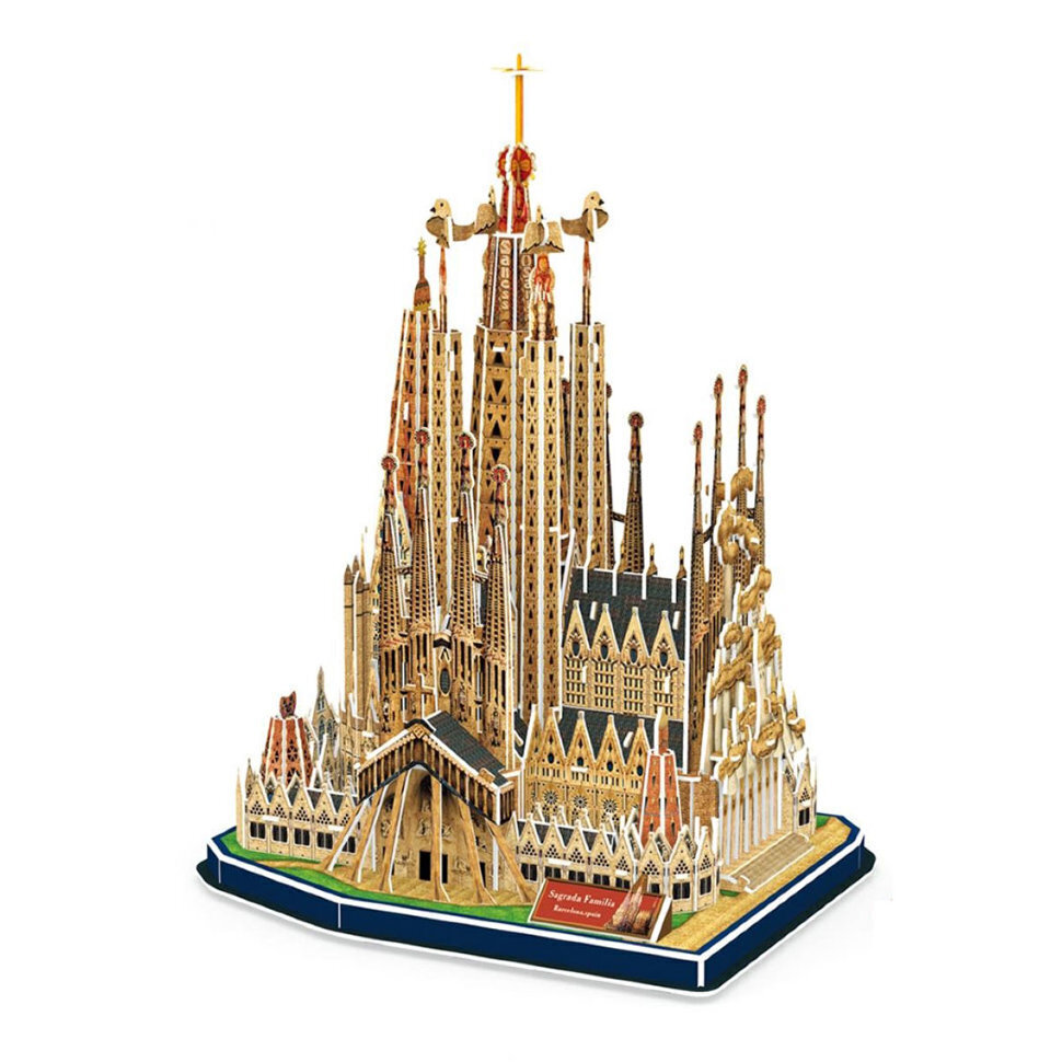 CUBICFUN 3D Palapeli National Geographic Sagrada Familia hinta ja tiedot | Palapelit | hobbyhall.fi