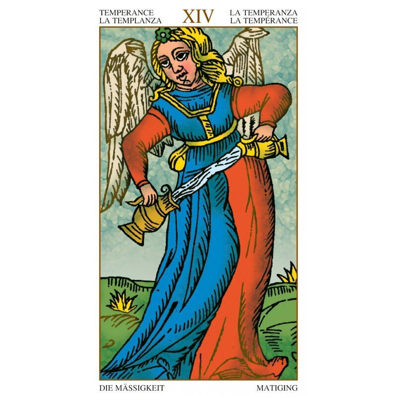 Tarot-kortit Universaalit Marseillen Tarot hinta ja tiedot | Esoteria | hobbyhall.fi