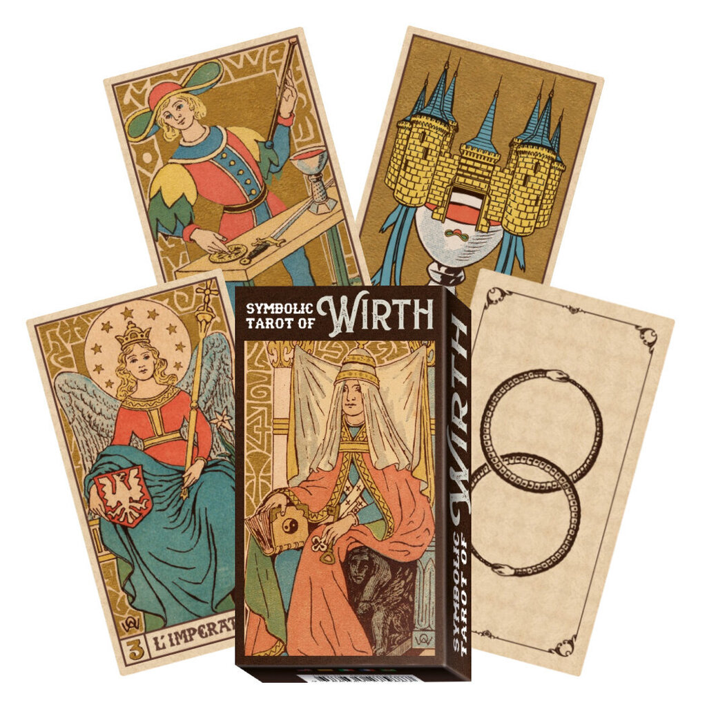 Tarot-kortit Symbolinen Tarot of Wirthin hinta ja tiedot | Esoteria | hobbyhall.fi