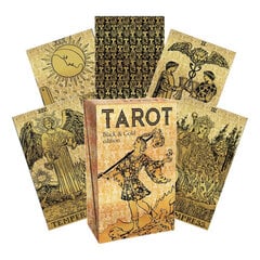 Tarot-kortit Tarot Black Gold Edition hinta ja tiedot | Esoteria | hobbyhall.fi