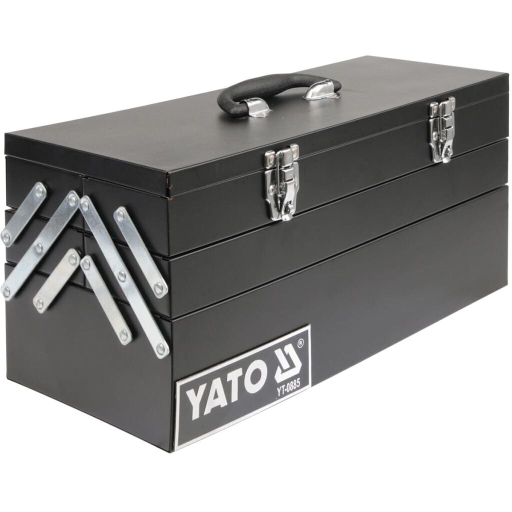 Työkalupakki 460x200x225mm Yato hinta ja tiedot | Työkalupakit ja muu työkalujen säilytys | hobbyhall.fi