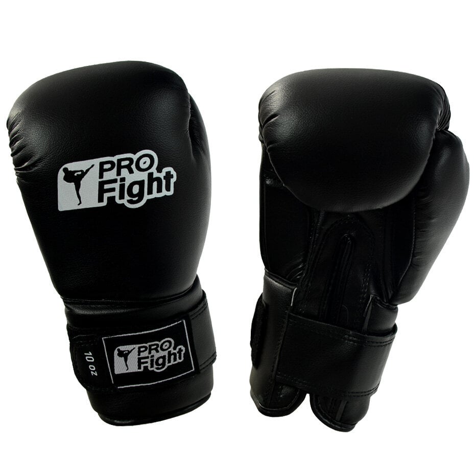 Profight PVC nyrkkeilyhanskat mustat hinta ja tiedot | Kamppailulajit | hobbyhall.fi