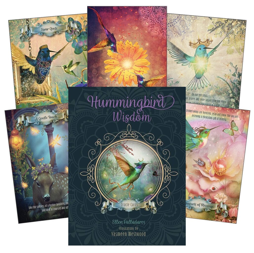 Kortit Schiffer Publishing, Hummingbird Wisdom Oracle hinta ja tiedot | Esoteria | hobbyhall.fi