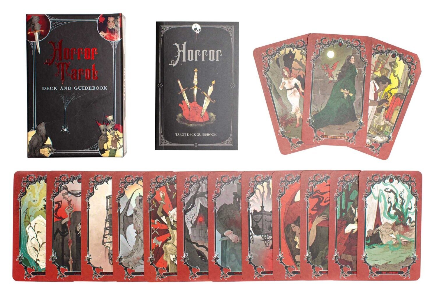 Horror Tarot -kortit ja Guide Insight Editions hinta ja tiedot | Esoteria | hobbyhall.fi