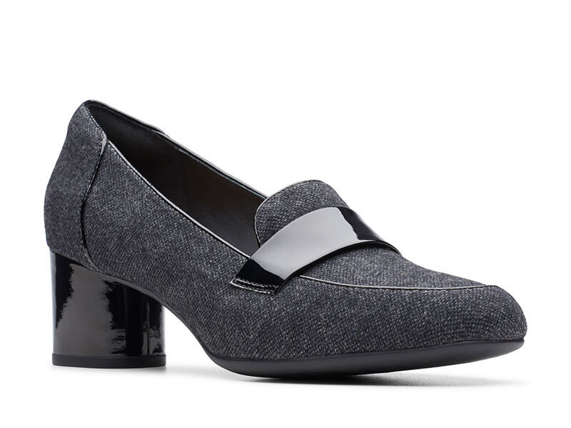 CLARKS Women's Un Cosmo Way harmaa tweed pumput hinta ja tiedot | Naisten kengät | hobbyhall.fi