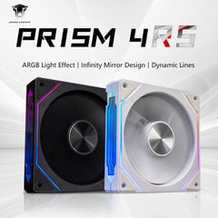 PC-kotelon tuuletin 120mm 5V 3Pin ARGB Prism 4rs Cyclic Mirror Light Effect Lian PWM 800 - 1800RPM jäähdytystuuletin Li hinta ja tiedot | Lisätarvikkeet autoiluun | hobbyhall.fi