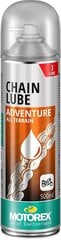 Ketjuvoiteluaine Motorex Chain Lube Adventure, 0,5L hinta ja tiedot | Autokemikaalit | hobbyhall.fi