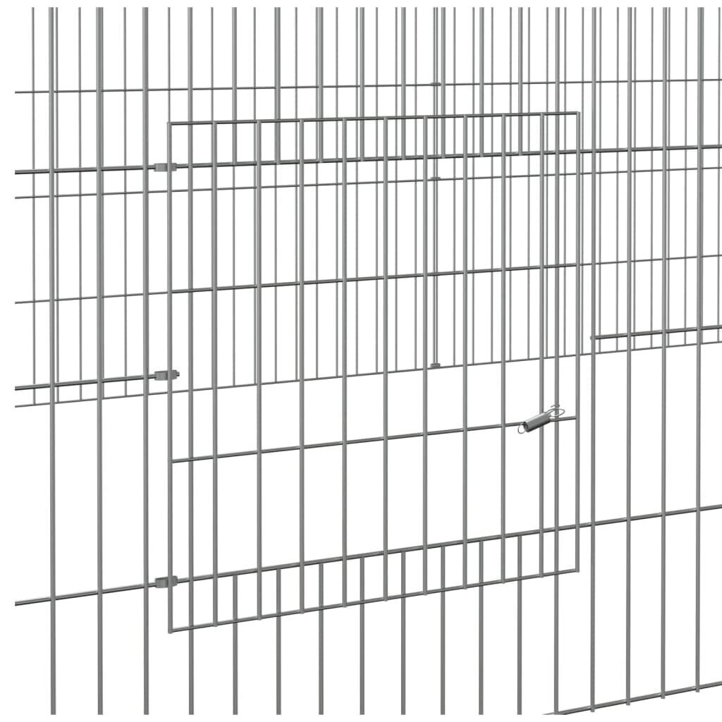 Kanin häkki-leikkikehä, 433x109x54 cm. hinta ja tiedot | Pieneläinten häkit ja tarvikkeet | hobbyhall.fi