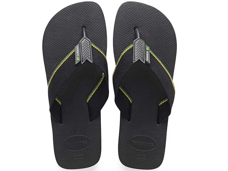 HAVAIANAS URBAN BRASIL mustat miesten flip flopit hinta ja tiedot | Miesten sandaalit ja tossut | hobbyhall.fi