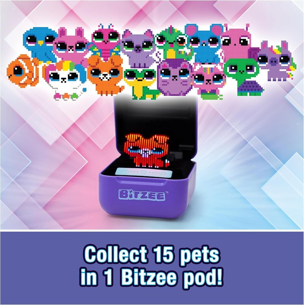 Bitzee Virtual Pet Purple hinta ja tiedot | Pelikonsolit | hobbyhall.fi