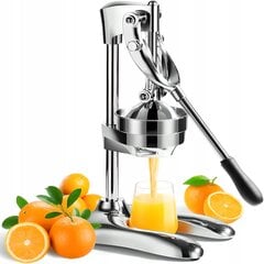 Sitrushedelmien puristin Käsi Juicer Professional Steel Puristin hinta ja tiedot | Mehupuristimet ja mehulingot | hobbyhall.fi